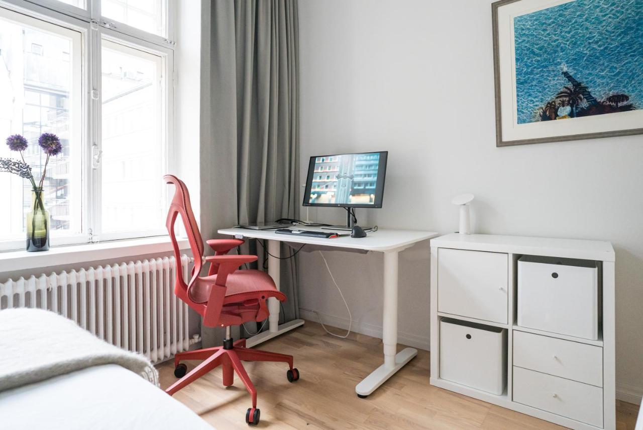 Luxury Design Gem In City Center With Sauna And Workspace Helsínquia Exterior foto