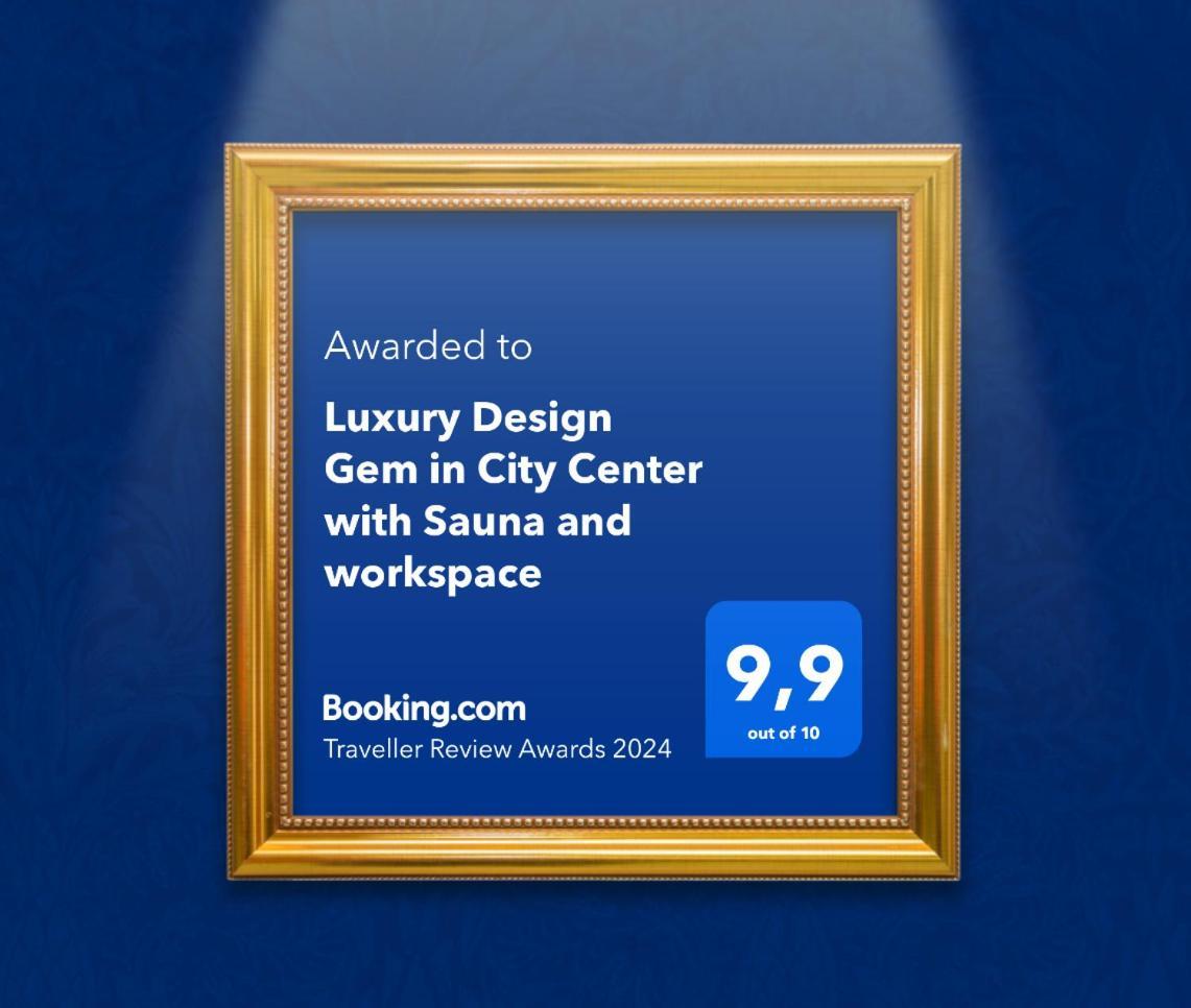 Luxury Design Gem In City Center With Sauna And Workspace Helsínquia Exterior foto